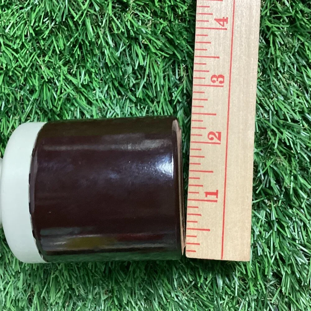 Vintage Spice Bottles Glass Crock Look 13